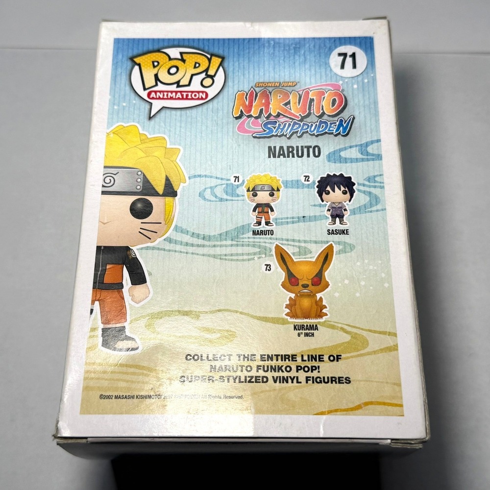 Funko Pop Naruto Shippuden Naruto #71 Vinyl Figure Animation - Picture 5 of 7